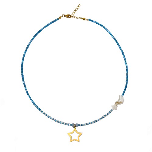 چوکر مونجوقی با اویز طلا