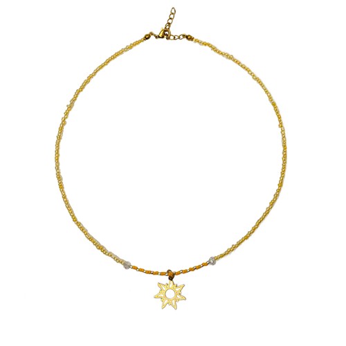 چوکر مونجوقی با اویز طلا