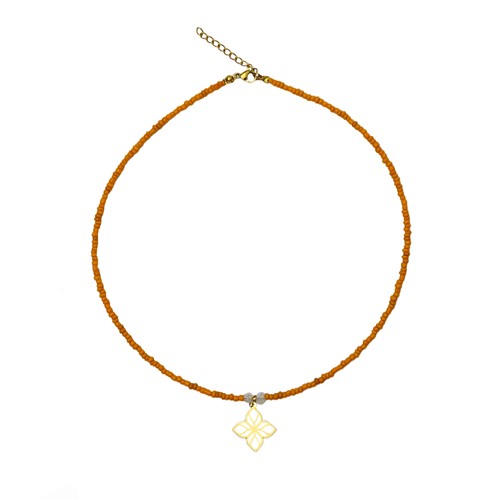 چوکر مونجوقی با اویز طلا