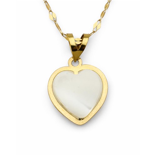 اویز صدف قلبی