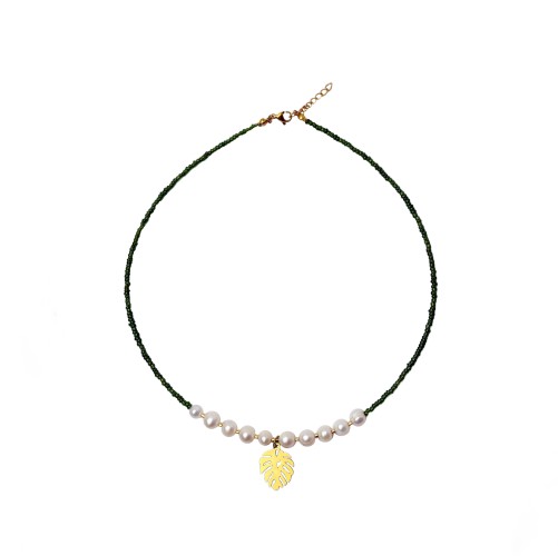 چوکر مونجوقی با اویز طلا