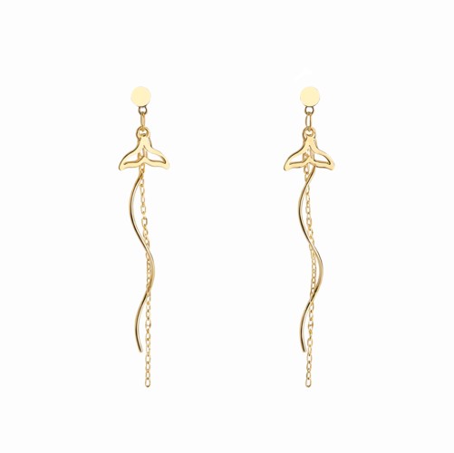 گوشواره میخی کرلی 