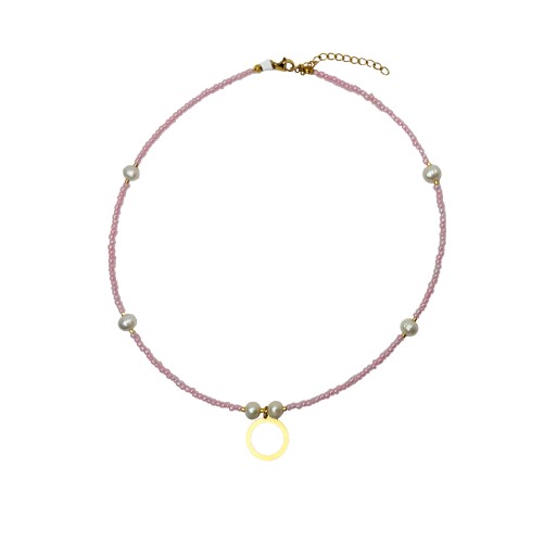 چوکر مونجوقی با اویز طلا