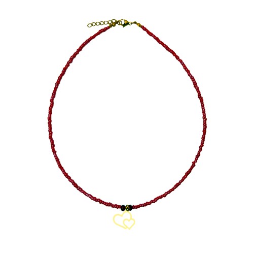 چوکر مونجوقی با اویز طلا