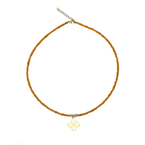 چوکر مونجوقی با اویز طلا