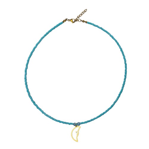 چوکر مونجوقی با اویز طلا