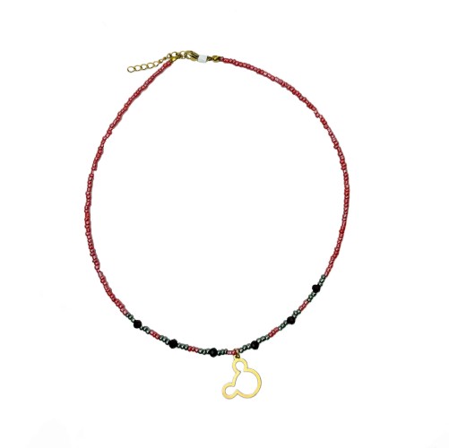 چوکر مونجوقی با اویز طلا