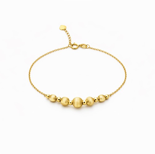 دستبند گوی مات و براق