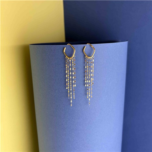 گوشواره  شرابه ای 